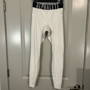 Men’s Alphalete White compression pants